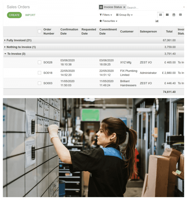 ZEST Cloud ERP Software Customer Order Delivery Cloud ERP Software Customer Order Delivery