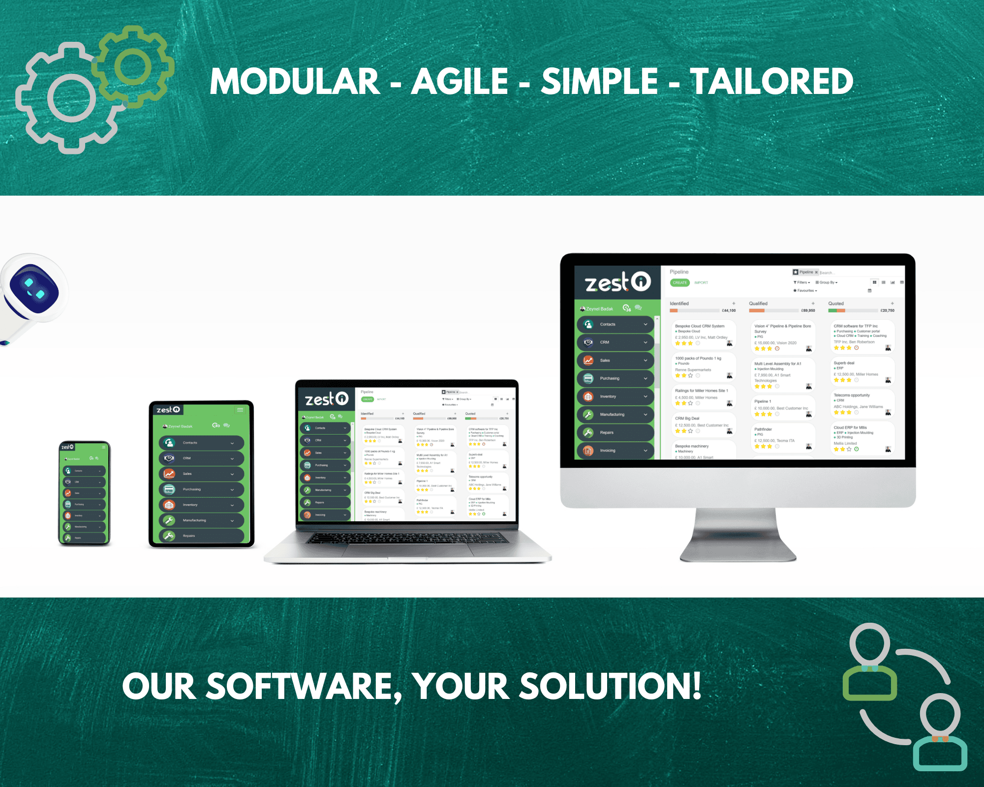 Work Anywhere Work On Any Device with ZEST Cloudsuite Work Anywhere Work On Any Device with ZEST Cloudsuite