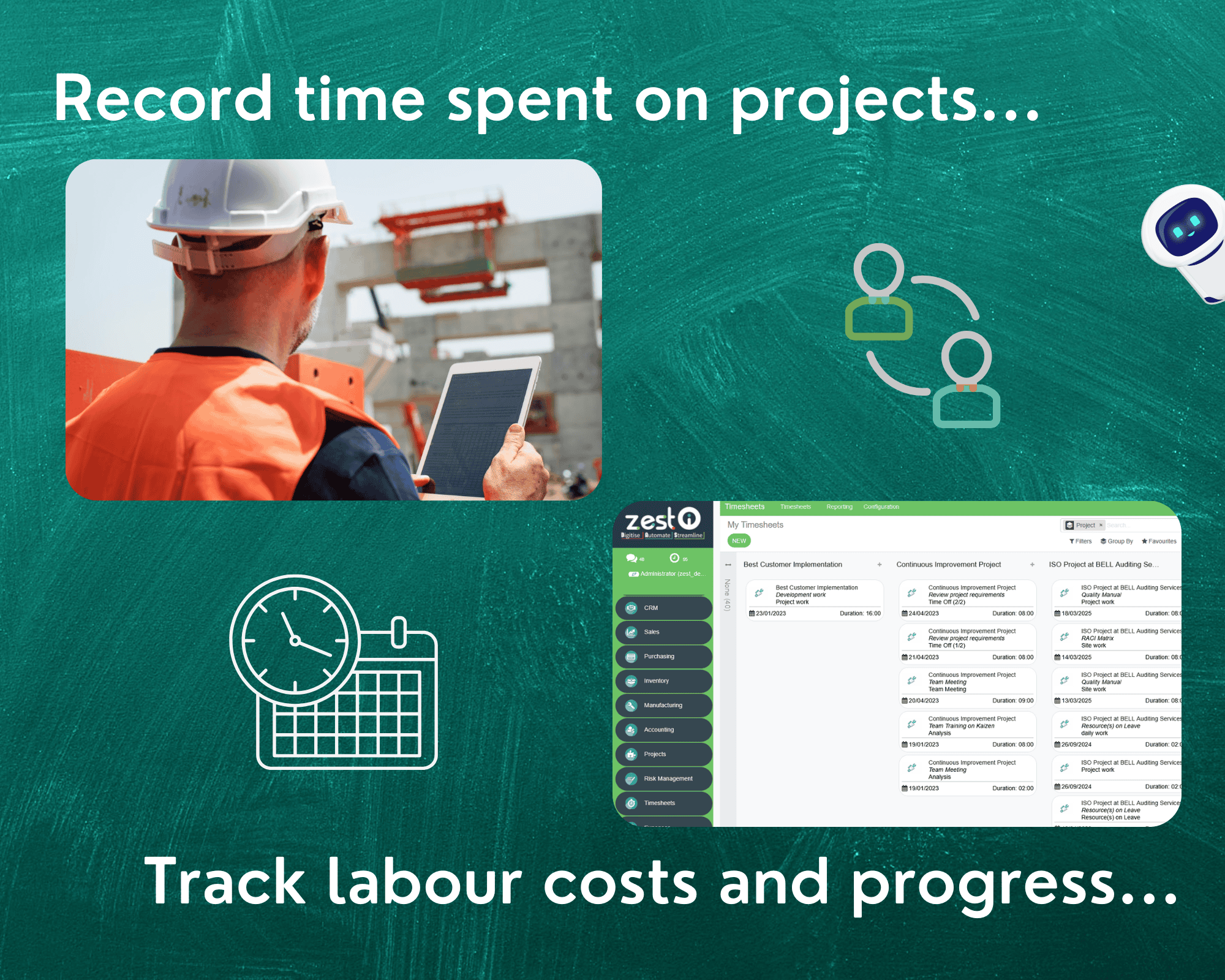 Cloud Software Project Timesheet Module