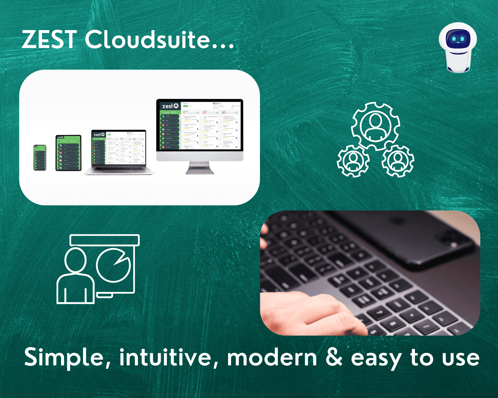 Cloud Software Simple Intuitive Modern Easy to Use