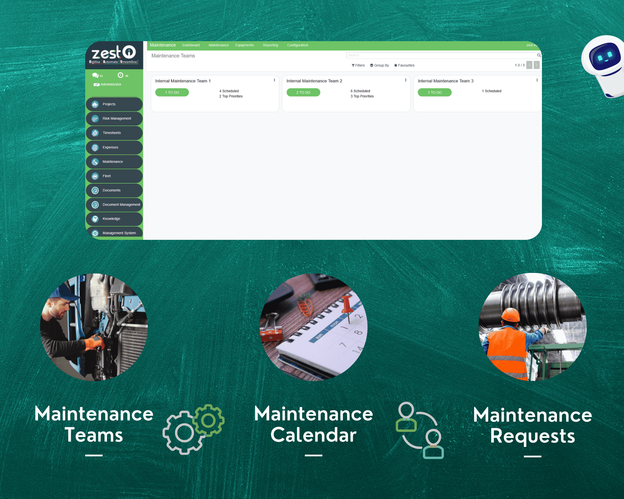 Cloud based Maintenance Management Software
